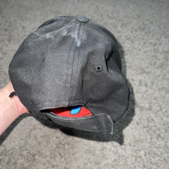 BMW Lifestyle Cap Hat Men's Black Hook & Loop Strap Embroidered BMW Logo - Picture 3 of 6